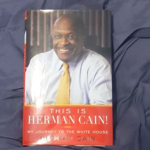 Autographed Herman Cain book